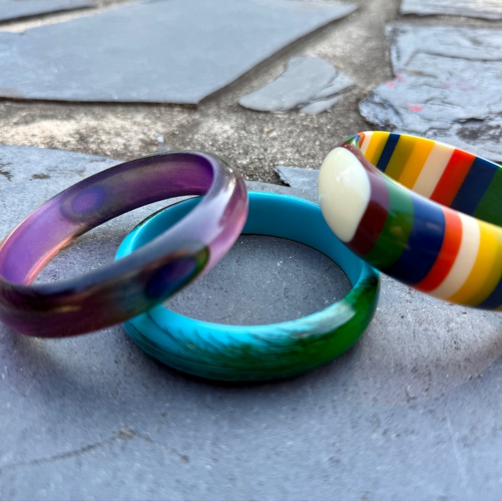 Colorful Bangle Bracelet Set